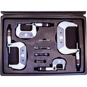 Resim WERKA 3100-T6 0-150MM Dış Çap Mikrometre Seti 