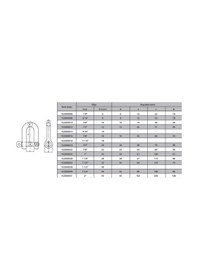 Resim M10 Zincir Kilidi 3/8 3 Adet - Cole-571894 5 x 5 