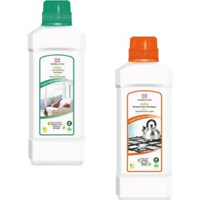 Resim Mediterian Cam ve mobilya temizleyici ile mineralli krem temizleyici seti, TR menşei 