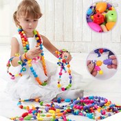 Resim 100/200 adet Renkli Pop Boncuk, DIY El Yapımı Kablosuz Boncuk Seti, Fantezi Hayvan Süper Kahraman Çizgi Film Yapıları, Çocuklar için Eğitici Sıralama Yığma Yapboz Oyuncak, Renk Şekil Tanıma, Odaklanma, El-Göz Koordinasyonu, Yaratıcılık, Mühendislik Becerilerini Geliştirir, Sınıflandırma, Bilim, Mantık, Takım Çalışması Becerileri 