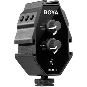 Resim Boya BY-MP4 Telefon ve Kamera Mikrofon Ses Mikseri 