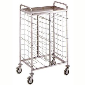 Resim Professional Servis Tepsisi Toplama Arabası - 20xgn- En1/1 RTT20 