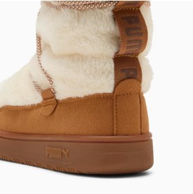Resim Puma Snowbae Suede Wns Kadın Yetişkin Bot Krem 
