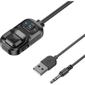 Resim Hermoso Araç Bluetooth Alıcısı Aux Araç 3.5mm Ses Bluetooth Adaptörü (Yurt Dışından) 