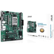Resim Pro A620M-C-CSM Anakart, Amd A620 Am5 Ddr5 6400 Dp HDMI DVI VGA Çift M2 USB 3.2 Aura Rgb Com Pci Matx, Asus 5x Protection Iii 