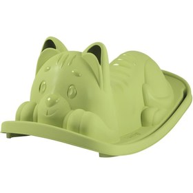 Resim Smoby Life Sallanan Tahterevalli - Yeşil Kedi Efektli 830108 