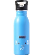 Resim Mufunye Çocuklar İçin 304 Paslanmaz Çelik Spor Su Bardağı, Pipetli, 500 ML Mavi Fil Desenli, Günlük Kullanım İçin Elit Tasarım Diğer 