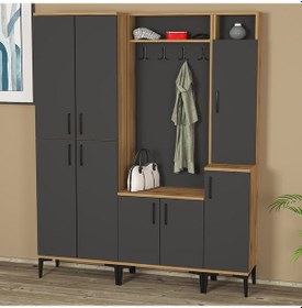Resim Kalenderdekor1 Kalender Dekor Rose-1-2-4 Rs06 Portmanto Vestiyer Ayakkabılık 