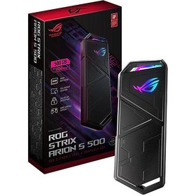 Resim ASUS ROG STRIX ARION S500 500GB USB-C 1050 MB/s Taşınabilir SSD 