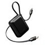 Resim Mcdodo MC-2550 10000mAh 22.5W DAHİLİ KABLOLU MİNİ POWERBANK 