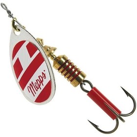 Resim Mepps Aglia Blanc Rouge No:5 14g Döner Olta Kaşığı 