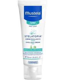 Resim Mustela Stelatopia Emollient Face Cream Bebek Yüz Kremi 40 ML 
