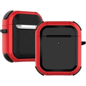 Resim Rory Newface Airpods 2 (2.nesil) Tank Kılıf - Kırmızı 