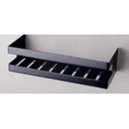 Resim Azm Hırdavat System Banyo Raf Mat Siyah BA30001 001014 Al6 