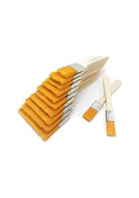 Resim 3'lü Zemin Fırça Seti 1 Paket 2-3-4 Numara Zemin Fırçası Akrilik Boya Yağlı Boya Guaj Boya Sulu Boya Sanatsal 