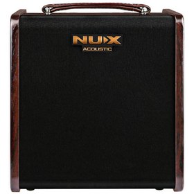 Resim Nux Stagemanıı Stageman Iı Akustik Gitar Amfisi (üst Segment - Şarj Edilebilir) | 80 Watt Güç, Çift Kanal (mikrofon Ve Enstrüman), Bluetooth 5.0, Dahili Loop Ve Drum Machine | Ölçüler: 310 X 280 X 328 Mm 