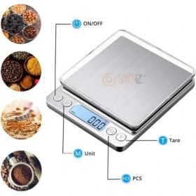 Resim Storemax Bydiz Dijital Ekran Kuyumcu Mutfak Eczane ve Epoksi Uygun Hassas Terazi 500 Gr. Kapasite /0.01 Gr. Hassasiyet Tartı Professional LCD Ekran 