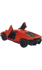 Resim Vardem Çek Bırak Metal Arabalar 13 cm - SR2213- Kırmızı 