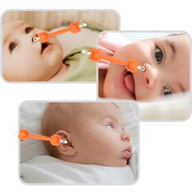 Resim 2 Adet Yumuşak PE Malzeme Booger Temizleyici, 2'si 1 Arada Kulak ve Burun Temizleme Cımbızı, Güvenli ve Etkili Kulak Kiri ve Sümük Temizleme Aracı, Noel, Cadılar Bayramı, Şükran Günü Hediyeleri İçin İdeal 