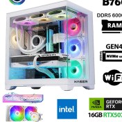 Resim Xaser Velox X360 I7 12700KF 64GB Ddr5 Ram 2tb M.2 Nvme SSD 16GB RTX5070TI Masaüstü Oyuncu Bilgisayarı 