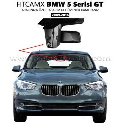 Resim FitCamX - BMW 5 Serisi GT F07 Modele Özel 4K Araç Kamerası (2009-2016)(FT-J6102-F5GT) 