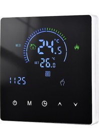 Resim Teltree Akıllı Wifi Termostat - Elektrikli Isıtma İçin Uzaktan Kontrol, Lcd Ekran, Programlanabilir 