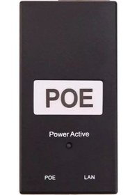 Resim 24 Volt Poe Switch İnjector Poe 24V Poe Power Poe Adaptör 24V 