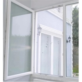 Resim Mena Rise Luas Pencere Sinekliği, Tek Kanat Beyaz Tül Sineklik, Sivrisinek Ağı, Sinek Böcek Tutucu, Aparatlı Cam Sinek Teli, Montaj 75 cm 