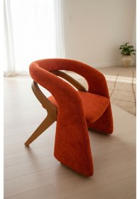 Resim Losso Tasarım Ahşap Sandalye Çok Renkli 