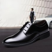 Resim Erkek Seyahat İş Formal Ayakkabılar Büyük Boy Erkek Ayakkabıları Bağcıklı Rahat ve Pratik Popüler Seçenek 