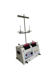 Resim İşkur Makina Ikili Bobin Iplik Aktarma Makinesi Çift Kafalı Iplik Sarma Makina 