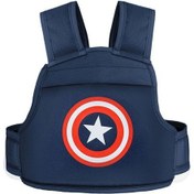 Resim Çocuklar İçin Ayarlanabilir Kaymayı Önleyici Güvenlik Kolonu Mavi 