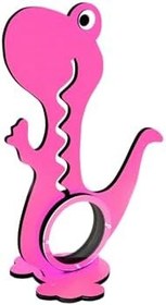 Resim Dinazor Ahşap Dekoratif Kumbara 40 Cm Pembe 