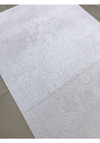 Resim Merinos Halı Arden 73395 060 Serisi Akrilik Salon Oturma Yatak Odası Halısı Krem 