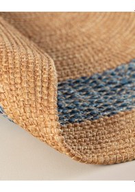 Resim Madame Coco Vernal Yuvarlak Kilim - Naturel/mavi - 100 Cm 8684427222683 Çok Renkli 