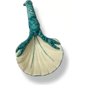 Resim UltraMint Mavi Istakoz Seramik Kaşıklık 26 cm - Şık ve Kullanışlı Tasarım 