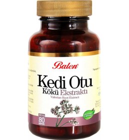 Resim Balen Kedi Otu Kökü Ekstraktı 80 Kapsül 