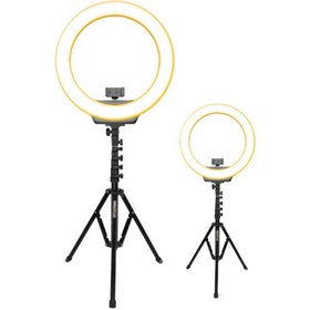 Resim soffany MJ33 33 inç RGB LED Soft Ring Light + Stand 