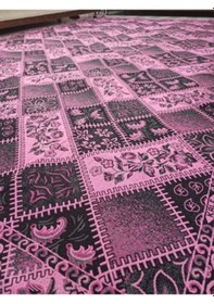 Resim Savan Dokuma Halı Örtüsü 6m² 200 300cm Kale Fuşya 