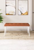 Resim Canisa Concept Canisa Pera Serisi Bench,gürgen Tam Isleket 1.sınıf Kumaş / Kiremit-beyaz 