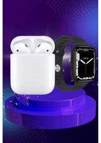 Resim 2025 Model Akıllı Saat Ve 2.nesil Tws Bluetooth Kulaklık Anc Özelliği Amoled Ekran 