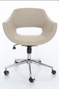 Resim bluetick White Furniture Kumaş Polo Çalışma Ofis Sandalye Koltuk B002 