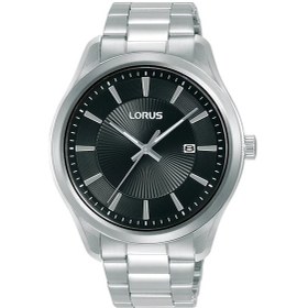 Resim Lorus Rh925rx9 Quartz Çelik Gri Siyah Kadran 41 Mm Erkek Kol Saati Gri 