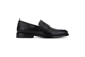 Resim Rossi Erkek Hakiki Deri Siyah Loafer Ayakkabı 668 1457 Erk Ayk SK25-26 Nero 