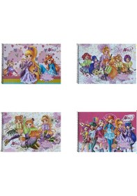 Resim Gıpta Winx 17x24 Spiralli Resim Defteri 15 Yp 4'lü 