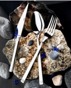 Resim ABACA Alaca 60 parça çatal kaşık seti 