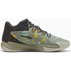 Resim Puma Dagger Points İn The Paint Erkek Basketbol Ayakkabısı C-pum312168p01p01 Yeşil 