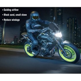 Resim Caken Yamaha mt 07 Fz 07 Ön Cam Açık Füme 2018-2019-2020 Uyumlu 