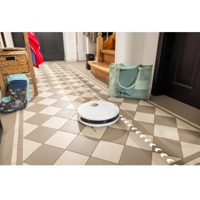 Resim Karcher Rcv 2 Robot Süpürge 4000 Pa Emiş Gücüyle Akıllı Telefon Kontrolü 130 dk Sert Zemin İçin 