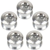 Resim Springsun 5 Adet 7075 Alüminyum Bisiklet Zincir Dişlisi Vidası - Ultra Hafif Ve Dayanıklı 